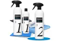 Nanotol Nanoversiegelung-Set inkl. Tiefenreiniger für Auto, Wohnmobil, Boot Autopolitur (Komplett Set, 8 St., Tiefenglanz, lang anhaltende Sauberkeit, Easy-to-clean-Effekt), Nachhaltiges Produkt gegen Schmutzanhaftung