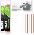 OX Tools UK 12 rote und weiße Ersatzminen für Tracer Tieflochbleistift ALP2