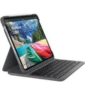 Logitech SLIM FOLIO PRO, QWERTY, Italienisch, 1,7 cm, 1,6 mm, Apple, iPad Pro 12.9-inch (3rd gen) A1876, A1895, A1983, A2014 - Grau