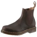 DR. MARTENS 2976 CRAZY HORSE Chelseaboots Boots, Stiefel mit praktischer Anziehlasche braun 41 EU
