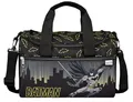 Scooli - Batman Sporttasche für Kinder - 23 x 35 x 16 cm - geräumiges Hauptfach - Verstellbarer Schultergurt - Zubehör für die Schule - Umhängetasche