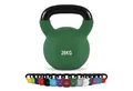 MSports® Kettlebell Kettlebell Professional Neopren 2 – 30 kg inkl. Übungsposter