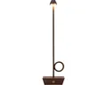 Broggi Tischleuchte Broggi Lampada Bugia ricaricabile corten
