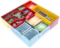 Feldherr Organizer kompatibel mit E-Mission/Daybreak - Insert für die Grundspielbox: Ordnung und Design, schneller Spielaufbau, Kartenhalter für gesleevte Karten, sofort spielbereit