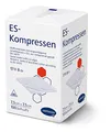 ES-KOMPRESSEN: Unsterile Mullkompressen zur Wundreinigung & Wundabdeckung, sowie zum Auftragen von Salben, 7,5 x 7,5 cm, 8-fach, 17-fädig, 100 St