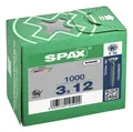 Spax Senkkopfschraube T-STAR+ 3 x 12/10 Wirox HP - 1191010300125 (VPE: 1.000 Stück)