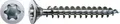 SPAX 1191010300125 Senkkopfschraube 3mm 12mm T-STAR plus Stahl 1000St.