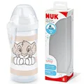 NUK First Choice+ Kiddy Cup Trinklernbecher | 12+ Monate | 300 ml | auslaufsichere, verstärkte Trinkschnabel | Clip & Schutzkappe | BPA-frei | Disney König der Löwen