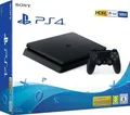 PlayStation 4 500 GB Black Slim PS4 Konsole Silm  + OVP + 4 Spiele