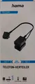 Hama TAE-Verteiler TAE-F zu 2x TAE-F Splitter 1:2 Y-Kabel Adapter Telefon-Kabel