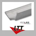 ISOLED LED Eckprofil CORNER10 SLIM Aluminium eloxiert, 200cm