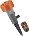 Gardena 4-Flächenregner Twist inkl. Schlauchstück Rasensprenger Gartensprenger