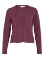 Vila Damen Viril Short L/S Knit Cardigan-noos Strickjacke, Fig,XL