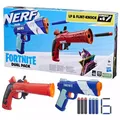 5010996113382 Nerf. Dwie wyrzutnie Fortnite LP i Flint-Knock + strzałki Hasbro