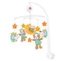 Fehn Musik Mobile Forest - Baby Einschlafhilfe Musikspielzeug mit Waldtieren - Spieluhr Melodie "Weißt du wieviel Sternlein stehen" - Musikmobile Babybett Zubehör Spielzeug für Babys von 0–5 Monaten