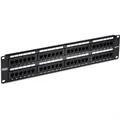 TRENDnet TC-P48C5E 48-faches nicht abgeschirmtes Unshield Kat.5/5e-Patchpanel