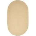 Homescapes Teppich, Beige, Textil, Oval, 90x150 cm, Teppiche & Böden, Teppiche