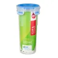 EMSA 508554 CLIP & CLOSE FRISCHHALTEDOSE RUND Box Rund 0 5 l Blau Transparen ~D~