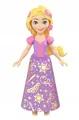 194735266135 Disney Princess Mini Księżniczka Laleczka Roszpunka Kwiaty we włosa