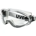 UVEX Schutzbrille "Ultrasonic", Polycarbonat (PC), grau/schwarz - weiss
