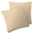 Blumtal Kissenbezug, Beige, Textil, Quadratisch, 40x40 cm, Oeko-Tex® Standard 100, Wohntextilien, Bezüge, Kissenbezüge