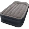 Intex 64132NP, Einzelmatratze, Rechteck, Drinnen, Integrierte Luftpumpe - Hellgrau