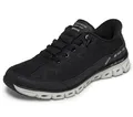 Skechers Damen Glide-Step Sneaker, Schwarz Natur, 41 EU