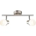 Globo Lighting Led, Silber, Metall, 8x13.9x31.5 cm, Lampen & Leuchten, Innenbeleuchtung, Deckenleuchten