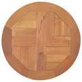 Tischplatte Massivholzplatte Ersatztischplatte Holzplatte Massivholz Teak vidaXL