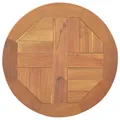 Tischplatte Massivholzplatte Ersatztischplatte Holzplatte Massivholz Teak vidaXL