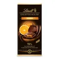 Lindt Schokolade Edelbitter Mousse Orange | 150 g Tafel | Mit 70 % Kakaogehalt und dunkler Mousse au Chocolat und Orange Füllung | Schokoladentafel | Schokoladengeschenk | dunkle Schokolade