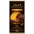 (34,27€/1kg) Lindt Edelbitter Mousse Orange, Schokolade, 150g Tafel