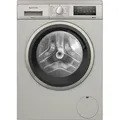 Siemens iQ500, Waschmaschine, unterbaufähig - Frontlader, 9 kg, 1400 U/min., Silber-inox, WU14UTS8 - Silber