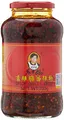 Geroestete Chilipaste, Crispy Chilli in oil 700 g, geroestete Chiliflocken mit Zsechuan Pfeffer