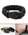 Para Armband 15mm Kst.Verschl. schwarz, Camping, Outdoor, Seil    -NEU-