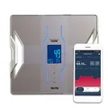 Tanita RD-953 Körperanalysewaage Platin | Personenwaage digital mit Bluetooth & App | Dualfrequenz-Technologie, 11 Messwerte, Muskelqualitätsfaktor | Körperwaage mit Körperfettanalyse