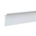 PROVISTON Licht Stuckleiste 50 x 100 x 2000 mm LED Deckenleiste Kunststoff Weiß