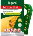 Legona Schlupfwespen gegen Wachsmotten - 1 Träger (1m²) - Für Imkerei, Bienenstock und Imkereibedarf schont Bienenwachs und Honigwabe