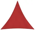 Windhager Sonnensegel Capri Dreieck, 4x4x4m, rot