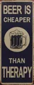 Aubaho Dekoobjekt Blechschild Bier Magnettafel Replikat Retro Design Dekoration