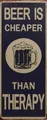 Blechschild Bier Replikat Retro Design Dekoration