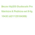 Beurer Mp200 Studionails Pro Maniküre & Pediküre-set 9-tlg., 1 Set 10430 (421112