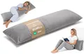 Totsy Baby Seitenschläferkissen Schwangerschaftskissen 40x145 cm - Kuschelkissen Schlafkissen Pregnancy Pillow Stillkissen Kissen mit Bezug für Seitenschläfer und Erwachsene Zertifikat Oeko-Tex