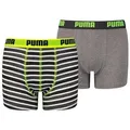 PUMA Boxershorts JUNGEN BASIC BOXER Printed Stripes 2P 164