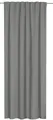 ELBERSDRUCKE Vorhang Verdunklungsvorhang verdeckte Schlaufen Sundown grau 255 x 135 cm (1 St), Multifunktionsband, verdunkelnd, Polyester, verdunkelnd, einfarbig, modern, wärmeisolierend