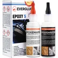 5 Minuten Epoxy 200g 2K Epoxidharz mit Härter transparent und hitzebeständig ...