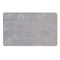 Astra Fußmatte innen rutschfest - Pflegeleichte Schmutzfangmatte waschbar - Türmatte PVC-frei Sauberlaufmatte - saugstarker Fußabtreter hellgrau 60x100 cm