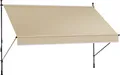 KONIFERA Klemmmarkise Dénia mit LED-Lichtstreifen Breite/Ausfall: 350/150 cm