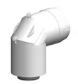 ATEC | 87°- Kontrollbogen konzentrisch PolyTwin | DN80/125
