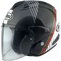 Arai SZ-R Evo Temu, Jethelm - Schwarz/Grau/Weiß - S